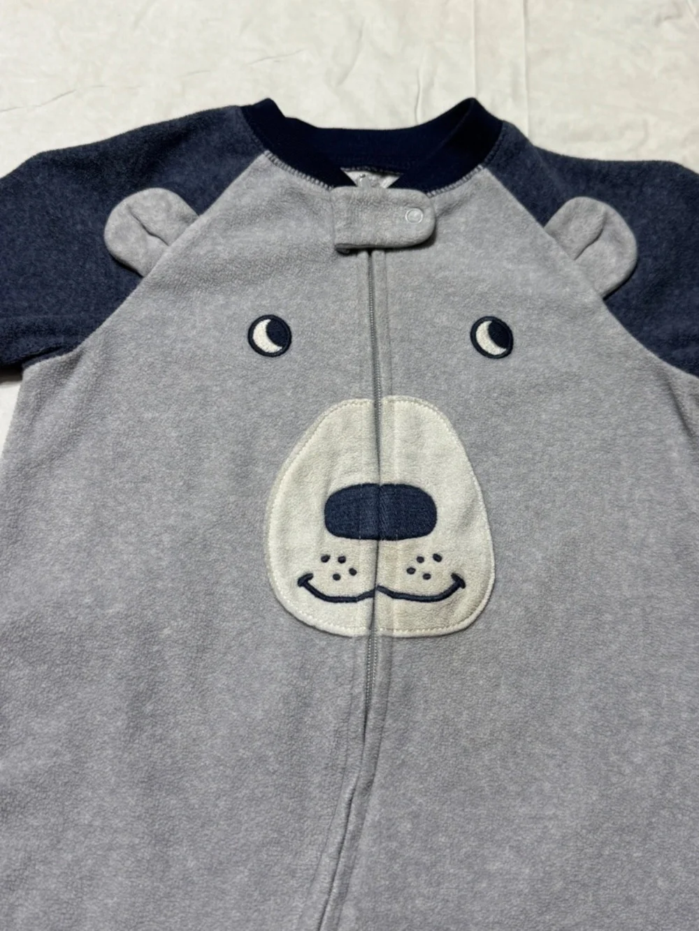 Carter's Toddler Baby Boy Fleece Pajamas Size 12 Months